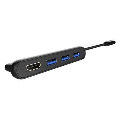 UPTab USB-C 3.2 (Type C) to 3x USB 3.0 and HDMI™ 4K Adapter